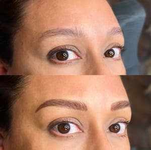 Eyebrow Tattoo result by Great Brows Microblading in San Antonio, TX