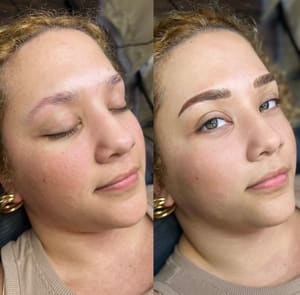 Eyebrow Tattoo result by Great Brows Microblading in San Antonio, TX