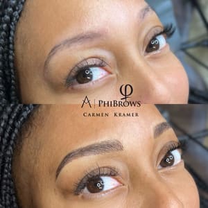 Eyebrow Tattoo result by Great Brows Microblading in San Antonio, TX