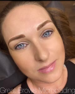 Eyebrow Tattoo result by Great Brows Microblading in San Antonio, TX