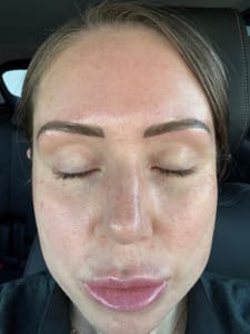 Eyebrow Tattoo result by Great Brows Microblading in San Antonio, TX