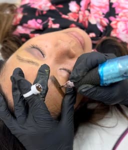 Eyebrow Tattoo result by Greater Washington Academy of Permanent Makeup in Falls Church, VA