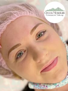 Eyebrow Tattoo result by Green Mountain Permanent Makeup in Manchester Center, VT
