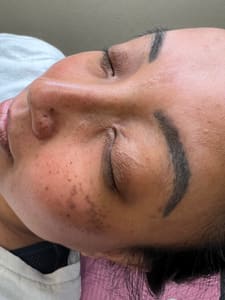 Eyebrow Tattoo result by Green River Beauty Salon in Auburn, WA