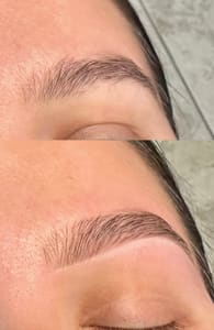 Eyebrow Tattoo result by Greenhill Beauty - Threading - Lash - Facials - Brows in Mcallen, TX