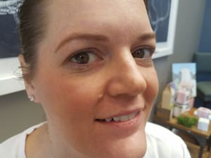 Eyebrow Tattoo result by Grotto Wax, Sugar, Tan & Skincare DTC in Greenwood Village, CO