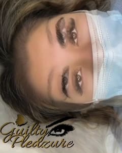 Eyebrow Tattoo result by Guilty Pleazure Beauty Bar in El Paso, TX