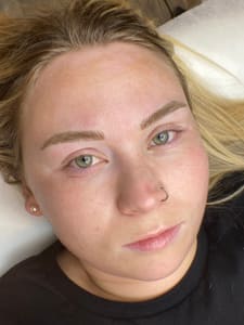 Eyebrow Tattoo result by Gulf Coast Beauty in Foley, AL