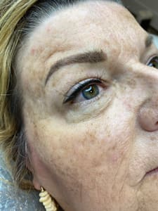 Eyebrow Tattoo result by Gulf Coast Beauty in Foley, AL