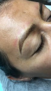 Eyebrow Tattoo result by Gulf Side Aesthetics in Largo, FL