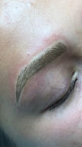 Eyebrow Tattoo result by Gulf Side Aesthetics in Largo, FL