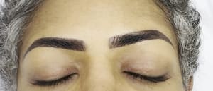 Eyebrow Tattoo result by Guras Eyebrows Threading & Microblading in Dallas, TX