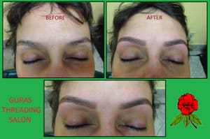 Eyebrow Tattoo result by Guras Eyebrows Threading & Microblading in Dallas, TX