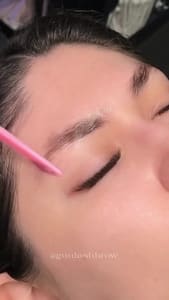 Eyebrow Tattoo result by Guu Lash and Brow – Eyelash Extensions & Brow Studio Houston, TX in Houston, TX