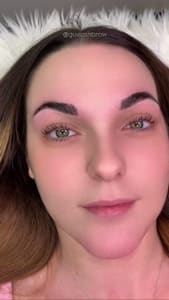 Eyebrow Tattoo result by Guu Lash and Brow – Eyelash Extensions & Brow Studio Houston, TX in Houston, TX