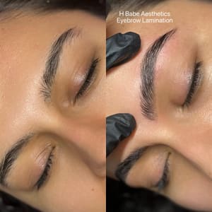 Eyebrow Tattoo result by H Babe Aesthetics in Mission Viejo, CA