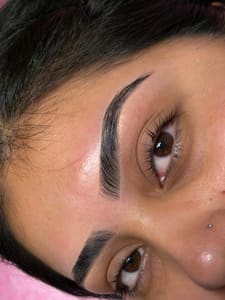 Eyebrow Tattoo result by H Babe Aesthetics in Mission Viejo, CA