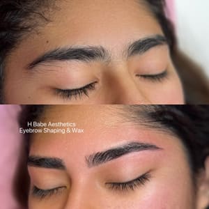 Eyebrow Tattoo result by H Babe Aesthetics in Mission Viejo, CA