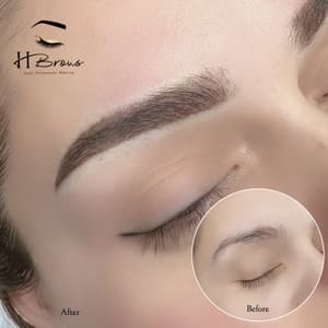 Eyebrow Tattoo result by H Brows in Santa Clara, CA