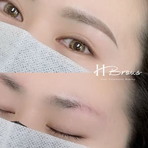 Eyebrow Tattoo result by H Brows in Santa Clara, CA