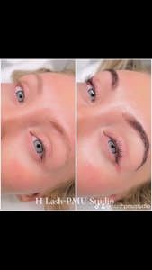 Eyebrow Tattoo result by H Lash-PMU Studio in Pearland, TX
