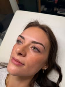 Eyebrow Tattoo result by H2Glow Brow & Skin Inc. in Denver, NC