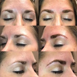 Eyebrow Tattoo result by H2O Aesthetics and Wellness in Colonial Heights, VA