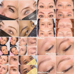 Eyebrow Tattoo result by HadleyBrows Studio in Saginaw, MI