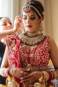 Eyebrow Tattoo result by Hair and Makeup Studio Las Vegas - Indian Bridal Services - Divine Threading in Henderson, NV