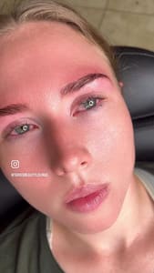 Eyebrow Tattoo result by Hair Brow Boss - Taries Beauty Lounge in Daytona Beach, FL