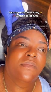 Eyebrow Tattoo result by Hair Brow Boss - Taries Beauty Lounge in Daytona Beach, FL