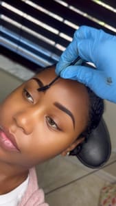 Eyebrow Tattoo result by Hair Brow Boss - Taries Beauty Lounge in Daytona Beach, FL