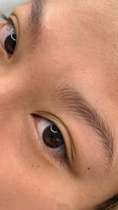 Eyebrow Tattoo result by hairstroke eyebrows in Brooklyn, NY