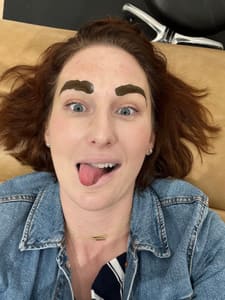 Eyebrow Tattoo result by Haley Buckner Brows in Costa Mesa, CA