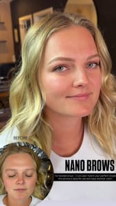 Eyebrow Tattoo result by Haley Carmody Artistry in La Jolla, CA