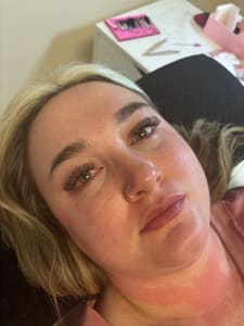 Eyebrow Tattoo result by Haley Wiseman, Esthetician in Ashland, KY