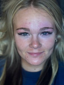 Eyebrow Tattoo result by Haley Wiseman, Esthetician in Ashland, KY