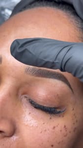 Eyebrow Tattoo result by Hana Lash & Brows in Sugar Land, TX