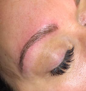 Eyebrow Tattoo result by Handmade Brows in Costa Mesa, CA