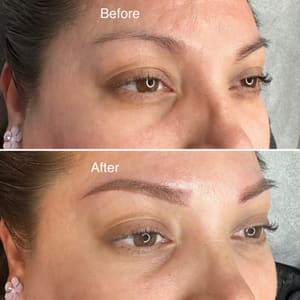 Eyebrow Tattoo result by Hani Beauty by Nicole in Prescott Valley, AZ