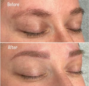 Eyebrow Tattoo result by Hani Beauty by Nicole in Prescott Valley, AZ