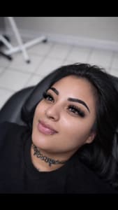 Eyebrow Tattoo result by Hani Lash and Brow Studio in San Pablo, CA