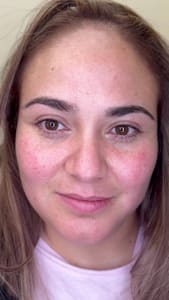 Eyebrow Tattoo result by Hani Lash and Brow Studio in San Pablo, CA