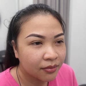 Eyebrow Tattoo result by Hani Lash and Brow Studio in San Pablo, CA
