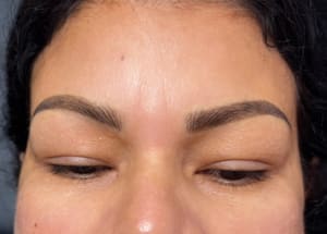 Eyebrow Tattoo result by Hani Lash and Brow Studio in San Pablo, CA