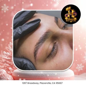 Eyebrow Tattoo result by Hannah Beauty and Spa in Placerville, CA