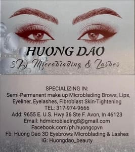 Eyebrow Tattoo result by Hannah Lashes - Brows - PMU in Avon in Avon, IN