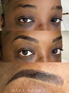 Eyebrow Tattoo result by Hapa Brows in Mililani, HI
