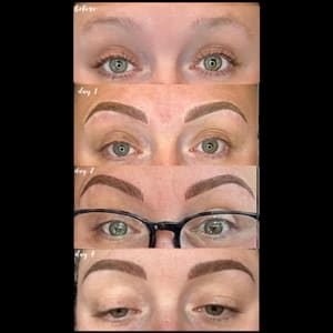Eyebrow Tattoo result by Hapa Brows in Mililani, HI