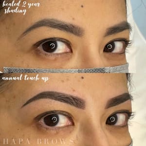 Eyebrow Tattoo result by Hapa Brows in Mililani, HI